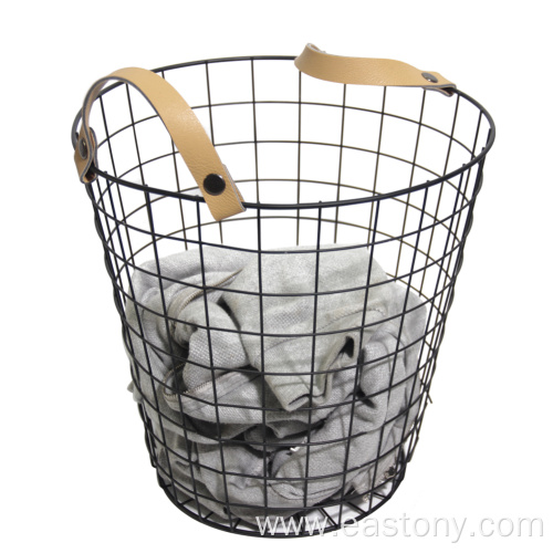 Luxury Design Metal Wire Bin Storage Basket Home